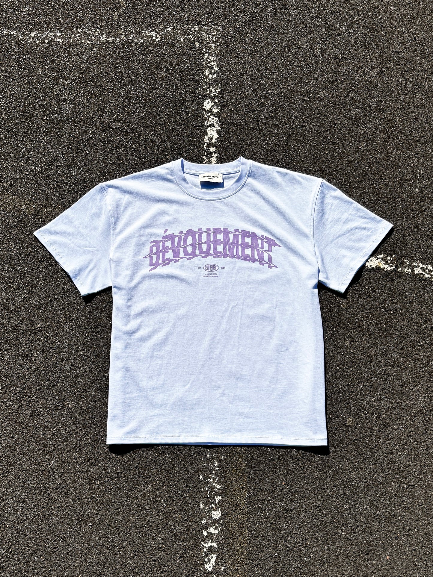 Curved Logo Tee
