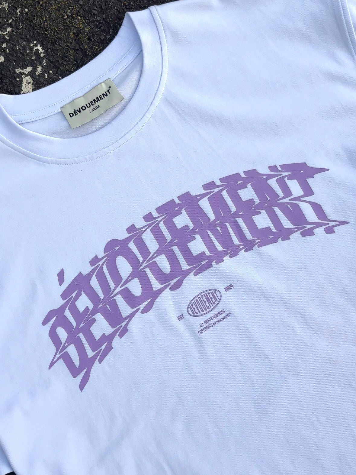 Curved Logo Tee